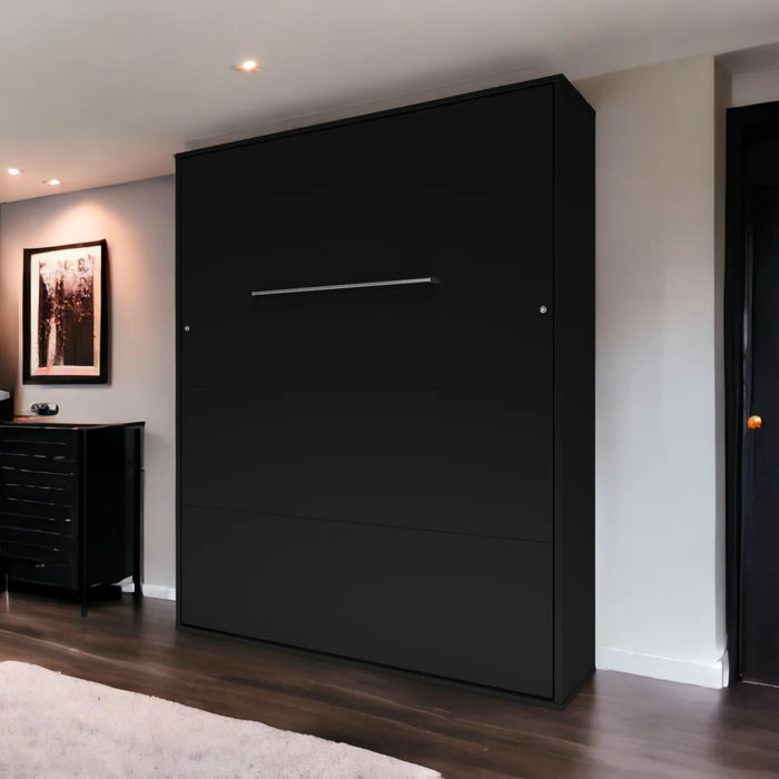 Maxima House Vertical European Queen Size Murphy Bed Invento, Led Included - Bed & Sofa Hub