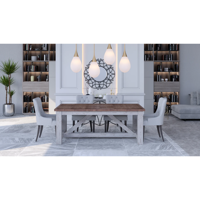 Maxima House Rimini Wood Dining Table - Bed & Sofa Hub