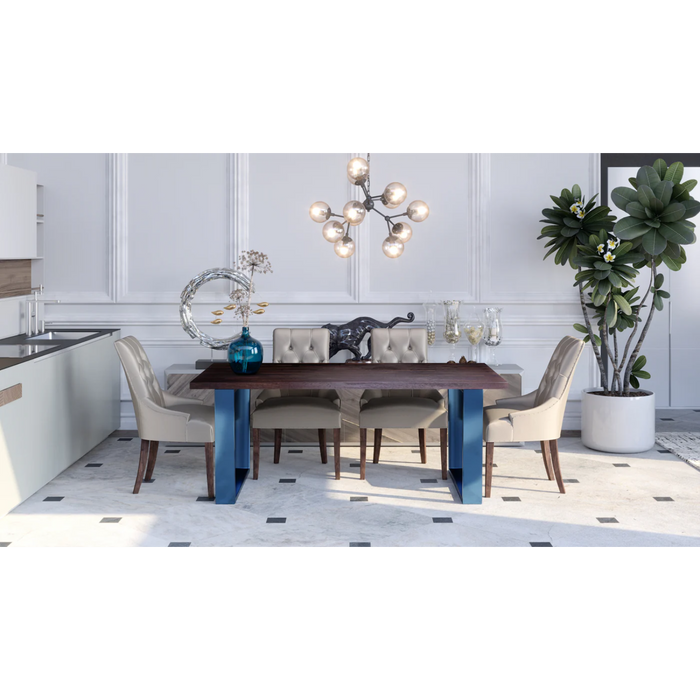 Maxima House Roma Wood Dining Table - Bed & Sofa Hub