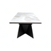 Maxima House Extendable Dining Table ALBERTO with ceramic top - Bed & Sofa Hub