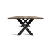 Maxima House Castle Line 2 Oak Wood Dining Table - Bed & Sofa Hub