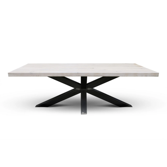 Maxima House Edder - Xw Oak Wood Dining Table - Bed & Sofa Hub