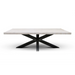 Maxima House Edder - Xw Oak Wood Dining Table - Bed & Sofa Hub