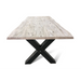Maxima House Baum-Lx Oak Wood Dining Table - Bed & Sofa Hub