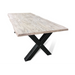 Maxima House Baum-Lx Oak Wood Dining Table - Bed & Sofa Hub