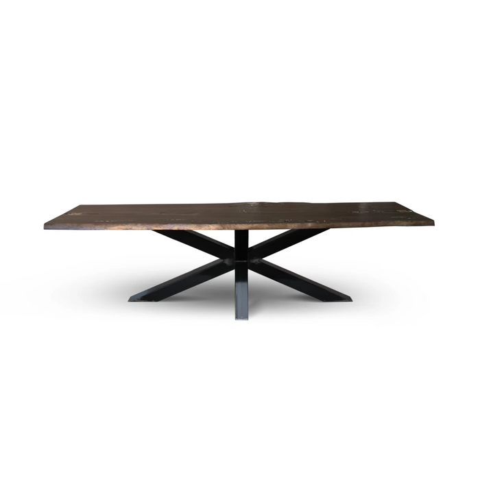 Maxima House Edder-Ur Oak Wood Dining Table - Bed & Sofa Hub