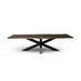 Maxima House Edder-Ur Oak Wood Dining Table - Bed & Sofa Hub