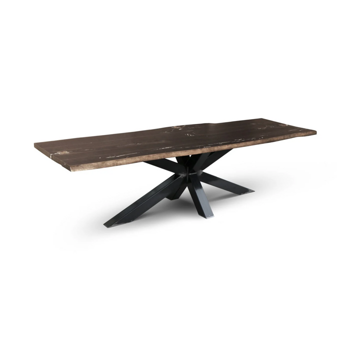 Maxima House Edder-Ur Oak Wood Dining Table - Bed & Sofa Hub