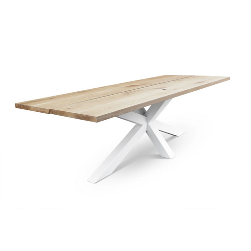 Maxima House Edder-Cl Oak Wood Dining Table - Bed & Sofa Hub