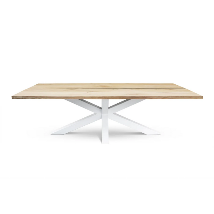 Maxima House Edder-Cl Oak Wood Dining Table - Bed & Sofa Hub