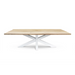 Maxima House Edder-Cl Oak Wood Dining Table - Bed & Sofa Hub