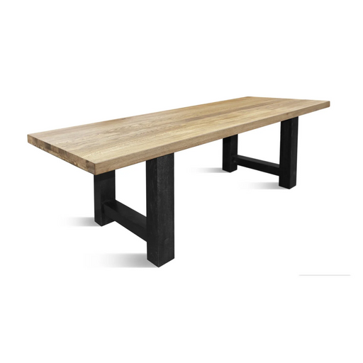 Maxima House Castle Line La Oak Wood Dining Table - Bed & Sofa Hub
