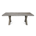 Maxima House Castle-X Oak Wood Dining Table - Bed & Sofa Hub