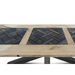 Maxima House Edder-Crue Oak Wood Dining Table - Bed & Sofa Hub