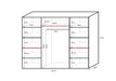 Maxima House Wardrobe EZRA MAR002 - Bed & Sofa Hub