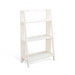 Sunny Designs 48" Mahogany Wood Folding Bookcase Marble White - Bed & Sofa Hub