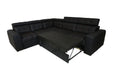 Maxima House Sleeper Sectional IRYS with storage and FULL size sleeper, Right Dolm018 - Bed & Sofa Hub