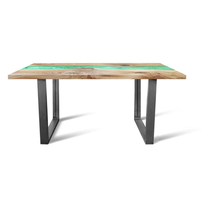 Maxima House BANUR-UN Solid Wood Dining Table - Bed & Sofa Hub