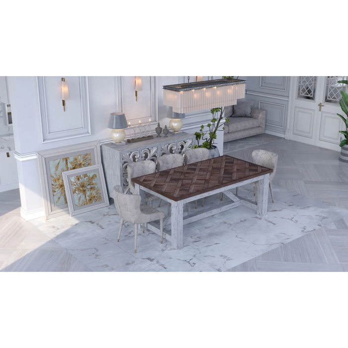 Maxima House Versal Wood Dining Table - Bed & Sofa Hub