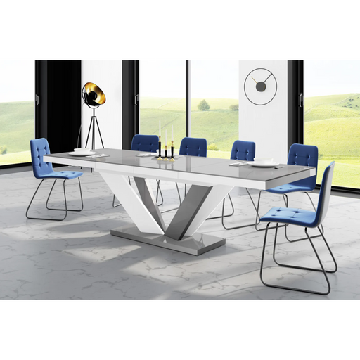 Maxima House Dining Table with Extension Aviv for Dining and Living Room Online Sale - Bed & Sofa Hub