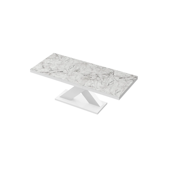 Maxima House Dining Table Xenon with 1 Extension for Up to 8 People - Bed & Sofa Hub