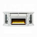 ACME Noralie Tv Stand W/Fireplace & Led - Bed & Sofa Hub