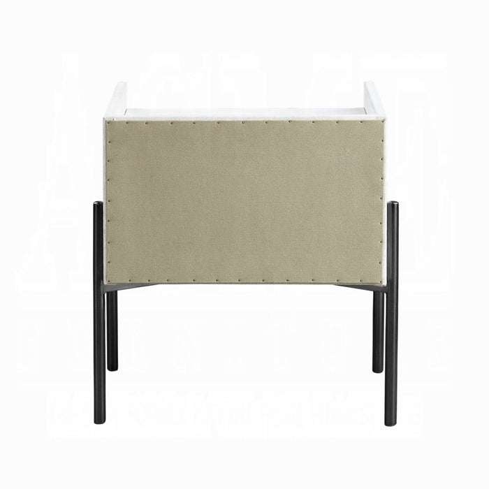 ACME Metis Nightstand W/USB & Electric Lock - Bed & Sofa Hub