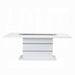 ACME Elizaveta Dining Table W/Pedestal Base - Bed & Sofa Hub