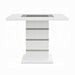 ACME Elizaveta Counter Height Table W/Pedestal Base - Bed & Sofa Hub