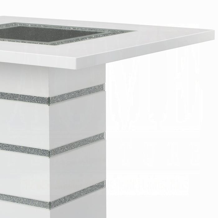 ACME Elizaveta Counter Height Table W/Pedestal Base - Bed & Sofa Hub