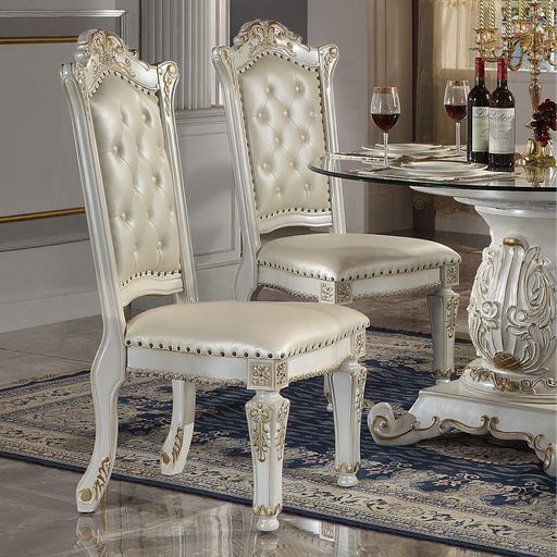 ACME Vendome Side Chair (Set-2) - Bed & Sofa Hub