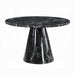 ACME Hollis Dining Table W/Engineered Stone Top - Bed & Sofa Hub