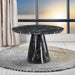 ACME Hollis Dining Table W/Engineered Stone Top - Bed & Sofa Hub