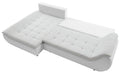 Maxima House Sectional Sleeper Sofa INGRID with storage MIR006 - Bed & Sofa Hub