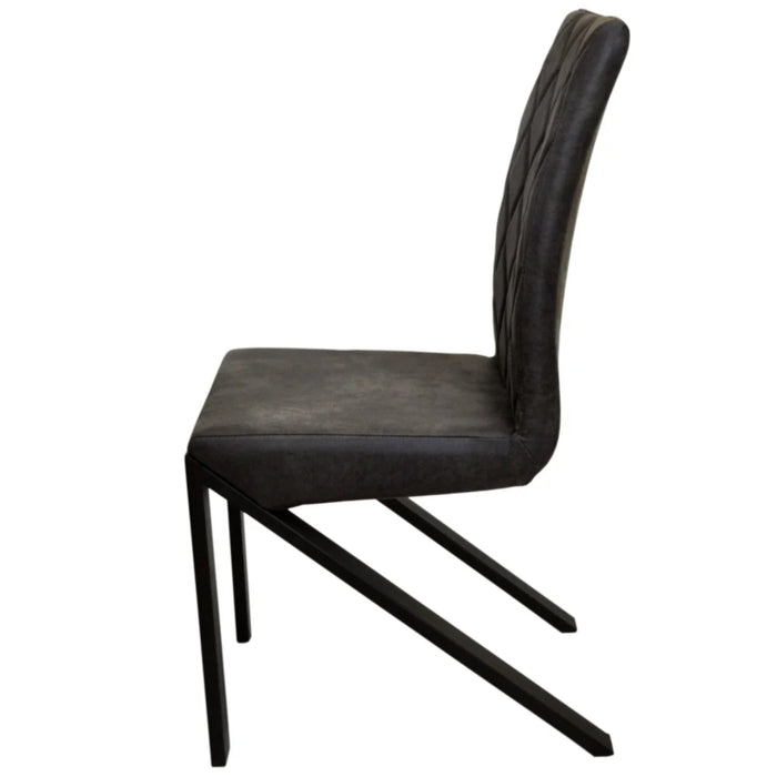Maxima House Irvin Leather Chair, Set of 2 - Bed & Sofa Hub