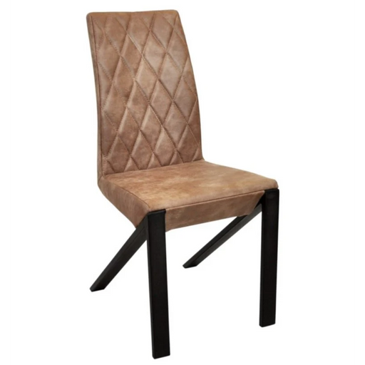 Maxima House Irvin Leather Chair, Set of 2 - Bed & Sofa Hub