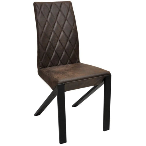 Maxima House Irvin Leather Chair, Set of 2 - Bed & Sofa Hub