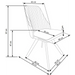 Maxima House Dining Set Oriana with 6 Chairs - Bed & Sofa Hub