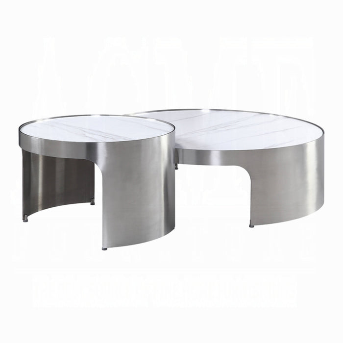 ACME Abilene Nesting Coffee Table Set - Bed & Sofa Hub