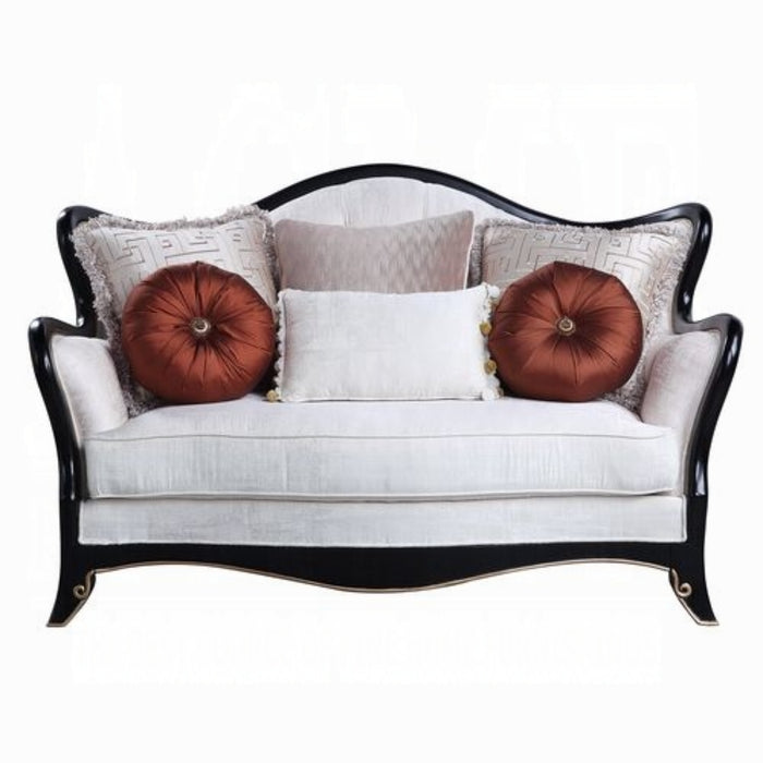 ACME Nurmive Loveseat W/6 Pillows - Bed & Sofa Hub