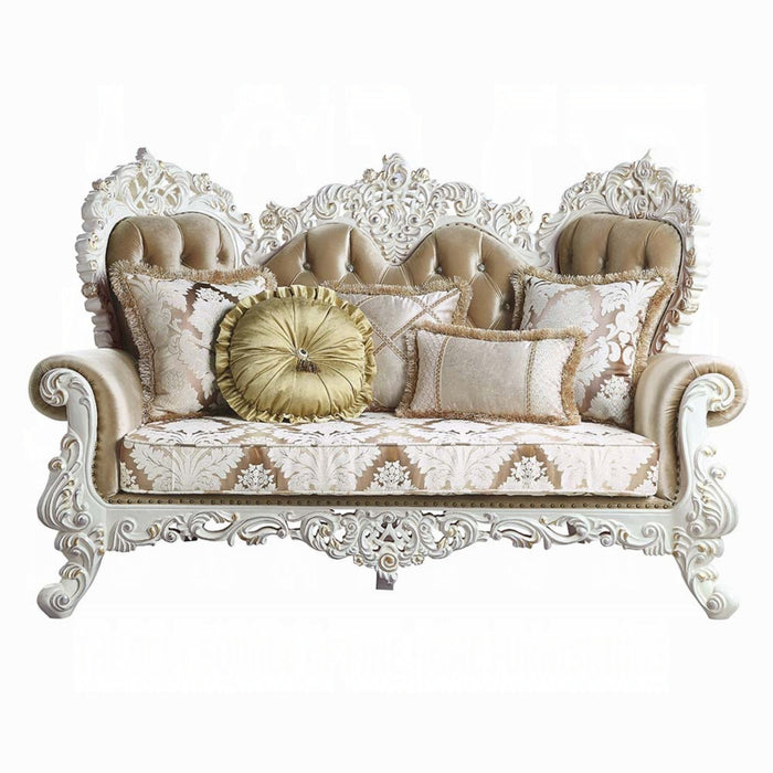 ACME Vanaheim Loveseat W/5 Pillows - Bed & Sofa Hub