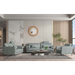 ACME Tussio Sofa W/5 Pillows - Bed & Sofa Hub
