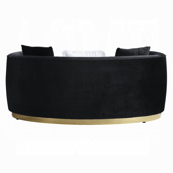 ACME Achelle Loveseat W/3 Pillows - Bed & Sofa Hub