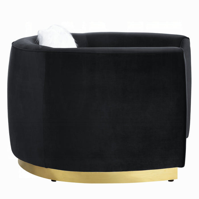 ACME Achelle Chair W/Pillow - Bed & Sofa Hub