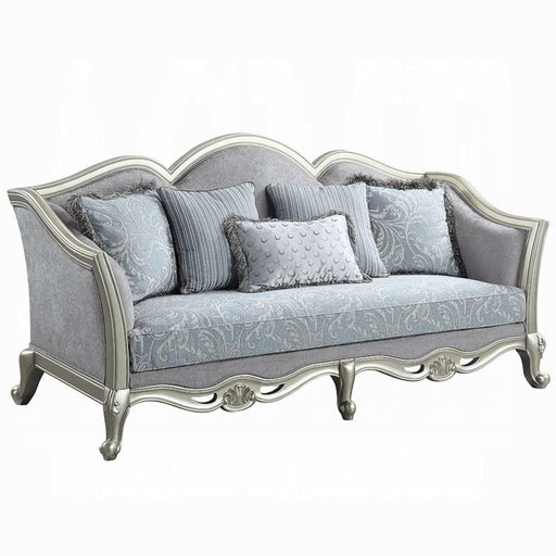 ACME Qunsia Sofa W/5 Pillows - Bed & Sofa Hub