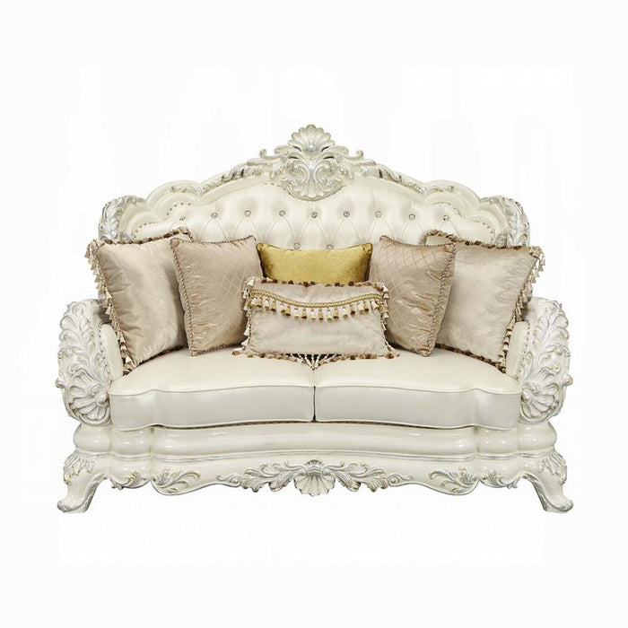 ACME Adara Loveseat W/5 Pillows - Bed & Sofa Hub