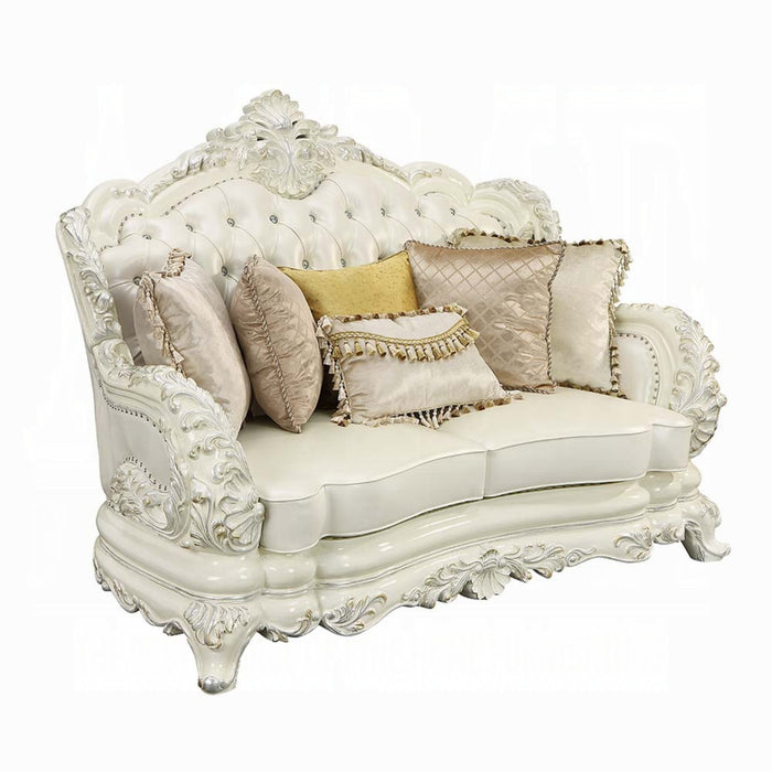 ACME Adara Loveseat W/5 Pillows - Bed & Sofa Hub