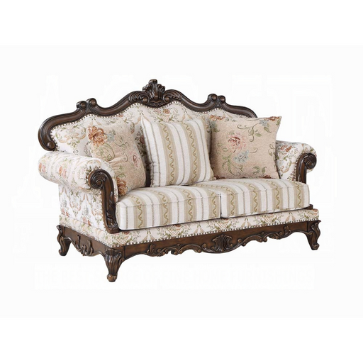 ACME Nayla Loveseat W/3 Pillows - Bed & Sofa Hub