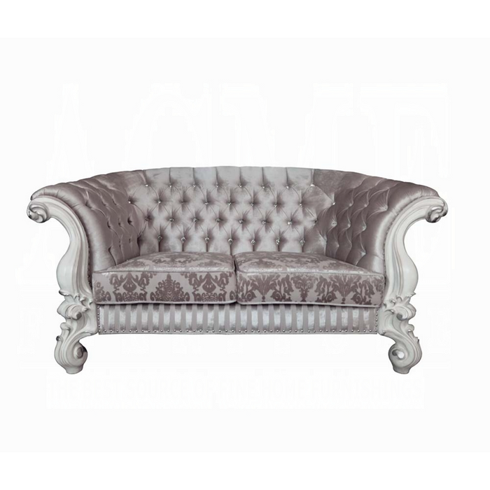 ACME Versailles Loveseat W/5 Pillows - Bed & Sofa Hub
