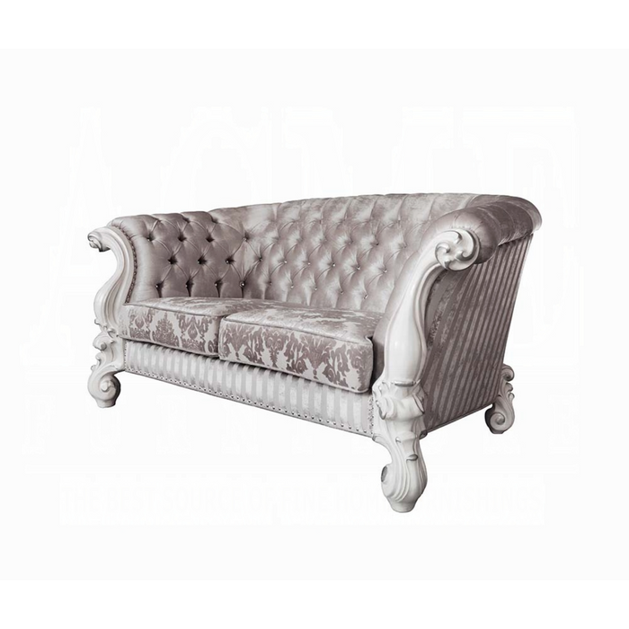 ACME Versailles Loveseat W/5 Pillows - Bed & Sofa Hub